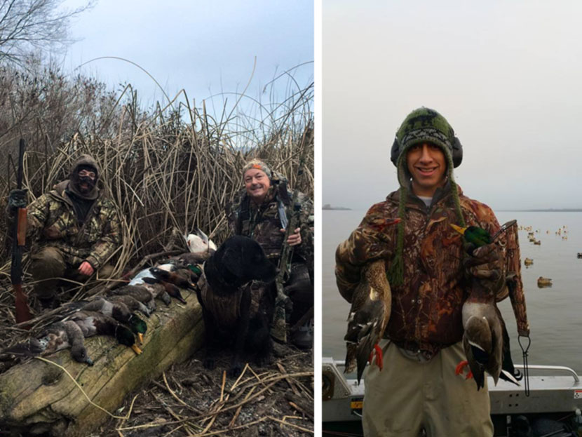 Chuck's Guide Services hunting on the Columbia River